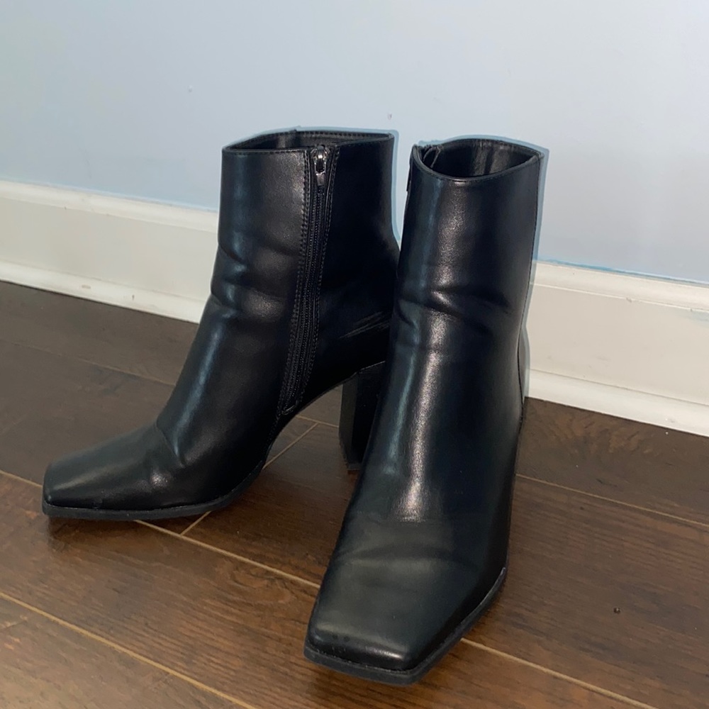 Pretty Little Thing Heeled Booties (Worn Once)